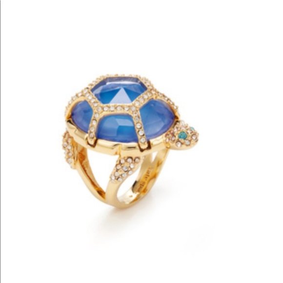 Kate Spade "Paradise Found" Turtle Ring New - Picture 2 of 9